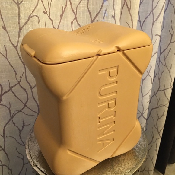 $$ SOLD $$ Collectible Purina Dog Biscuit Storage Jar - Picture 4 of 9